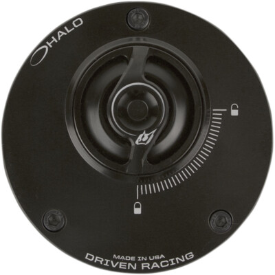 Driven Racing Halo Fuel Cap - Black | DHFC-BK