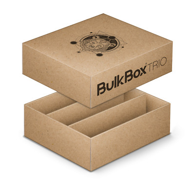Sammelkarten Aufbewahrungsbox für Karten in Toploadern und Boosterpacks BulkBox ECO
