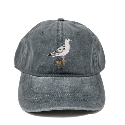 Wildlife Seagull embroidered dad hat, Seagull embroidered ball cap