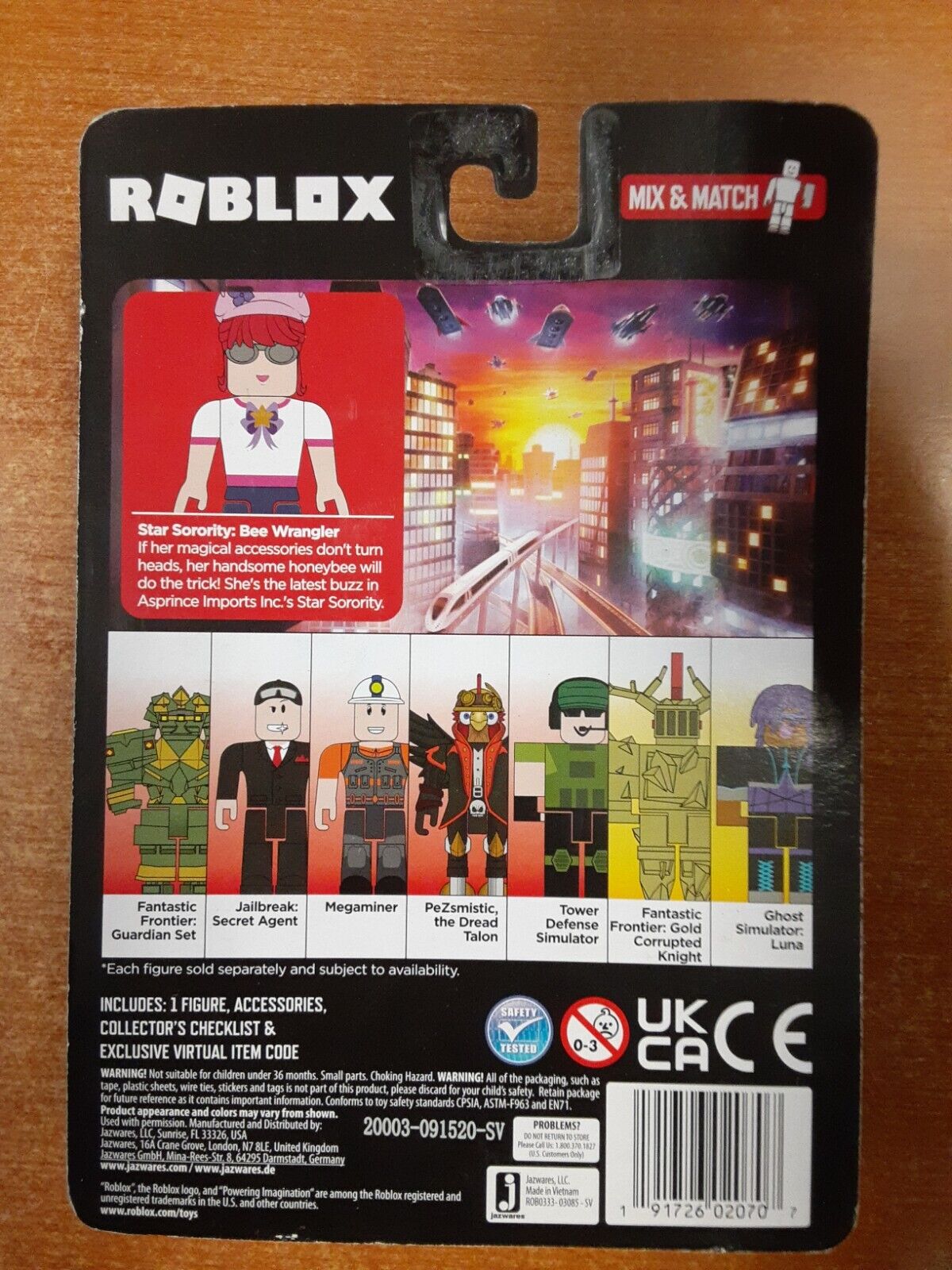 Jazwares on X: Redeem #Roblox exclusive virtual items at   after buying your @Roblox Figures!   #robloxtoys  / X