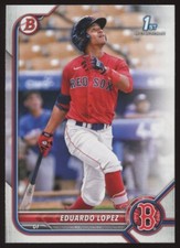 2022 Bowman #BP-134 Eduardo Lopez Prospects Boston Red Sox