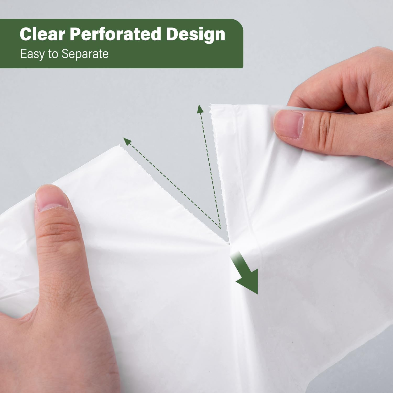 Medium Trash Bags 8 Gallon, 0.97 Mil Extra Strong 8 Gallon Trash Bags for 30 ...