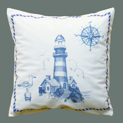 Raebel Tischwäsche maritim Stickerei Tischdecke Mitteldecke / Aufmachung 1 Stück