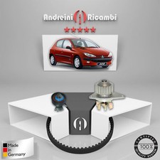 KIT DISTRIBUZIONE + POMPA ACQUA PEUGEOT 206 1.4 GPL 55KW 75CV 2012 ->