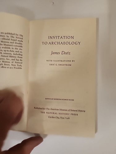 Invitation to Archaeology by James Deetz (Trade Paperback) - Picture 3 of 6
