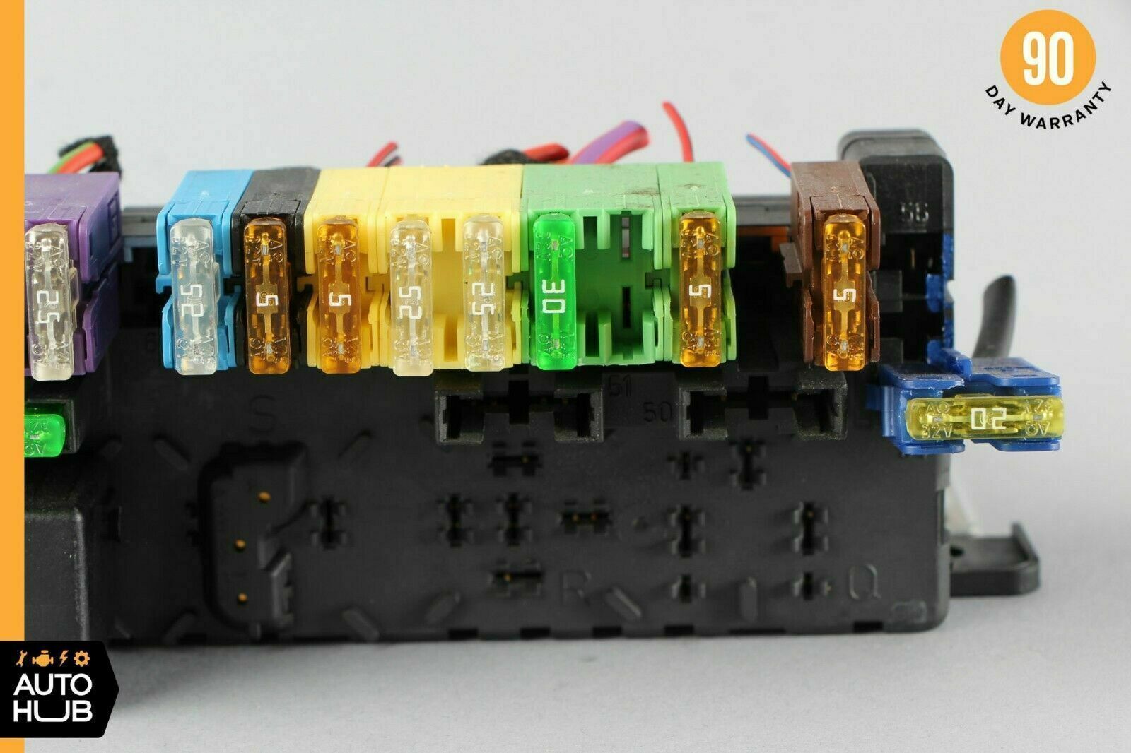 03-12 Mercedes R230 SL500 SL550 SL55 AMG Rear SAM Fuse Box Relay Module OEM