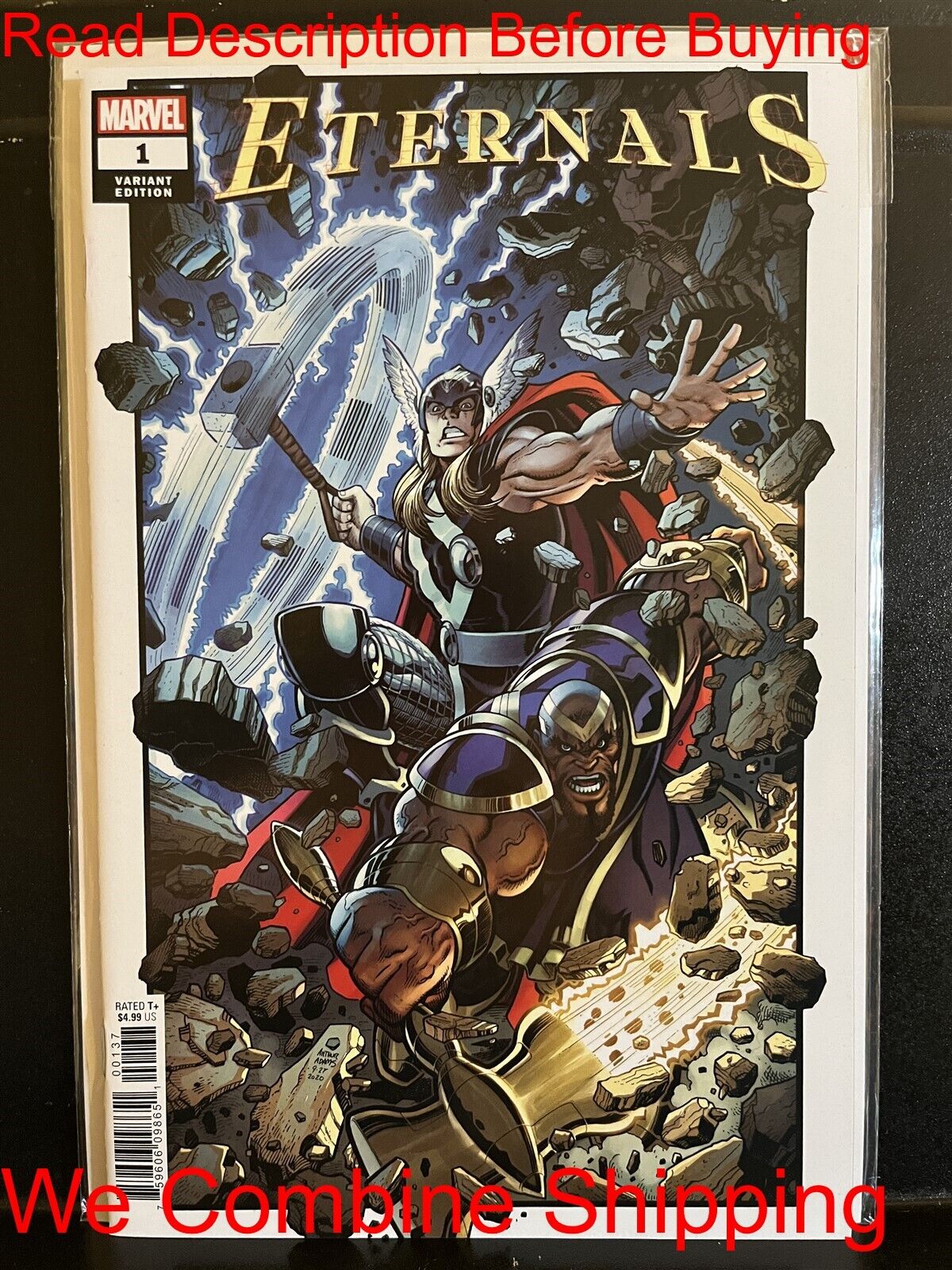 BARGAIN BOOKS ($5 MIN PURCHASE) Eternals #1 Arthur Adams Variant 2021 Marvel