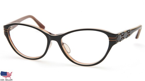 PRODESIGN DENMARK 1696 1 c.6022 BLACK EYEGLASSES 55-16-135 Japan (LENS MISSING)