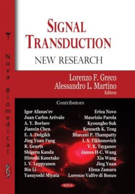 Signal Transduction: New Research (Nova Biomedical) (Hardcover)