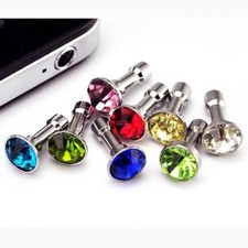 PACK 3.5mm jack earphone/mic dust plugs cap FOR Apple iphone 4 5 6 galaxy s3 s4