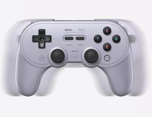 8BitDo SN30 Pro 2 Wireless Bluetooth Controller Classic Edition GREY - Picture 2 of 6