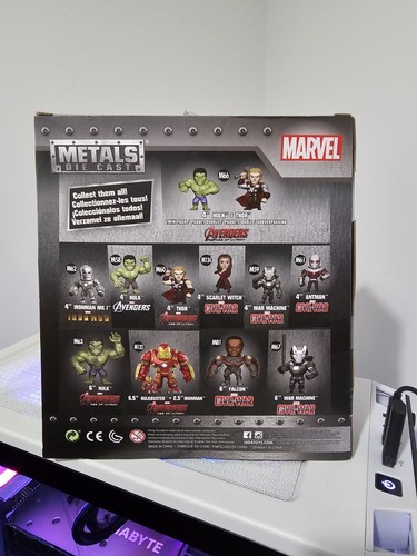 Collectible Jada Metals Diecast Captain America Civil War - Falcon 6 Inch Figure - Picture 3 of 6