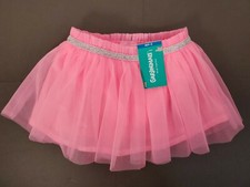 Neon Pink Tutu Skirt w/Glitter Halloween Costume Dress Up Photos Garanimals NEW