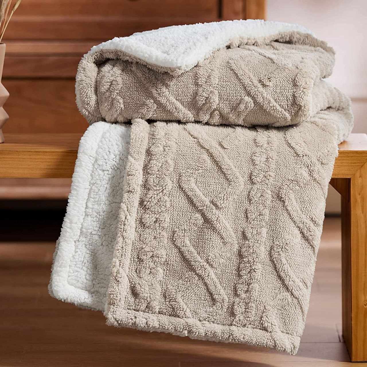 BEDSURE Sherpa Blanket – Bed Blanket, Winter Fleece Thick Warm Blanket –  St. John's Institute (Hua Ming)
