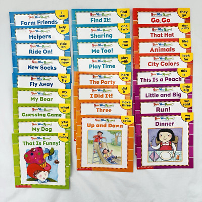 25 Scholastic Sight Word Readers Easy to Read Mini Books Kindergarten PreK