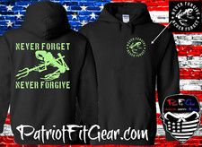 Hoodie,Never Forget Never Forgive,Bone frog,Trident,Freedom Isnt Free,Sweatshirt