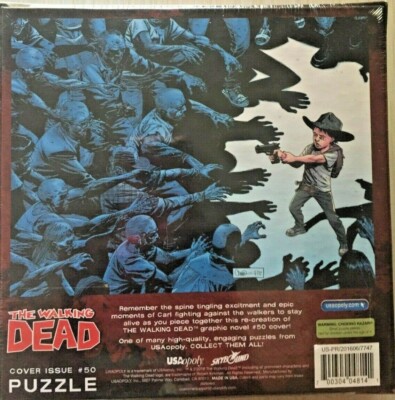 THE WALKING DEAD COVER ISSUE #50 PUZZLE 550 PIECES 18'' X 24'' NEW