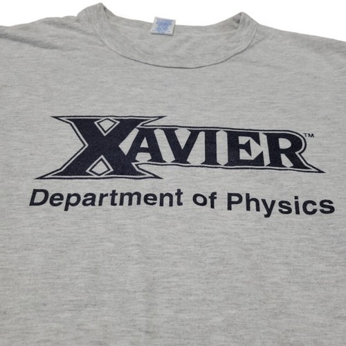 Camisa Atlética Russell De Colección Talla Grande Xavier Departamento de Física Camiseta - Imagen 4 de 6