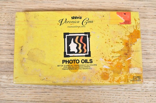RAR Vintage Set 12+ Shiva Veronica Cass transparente Ölfarben zum Retuschen - Bild 12 von 14