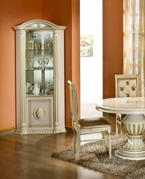 Glass corner units for on sale living room