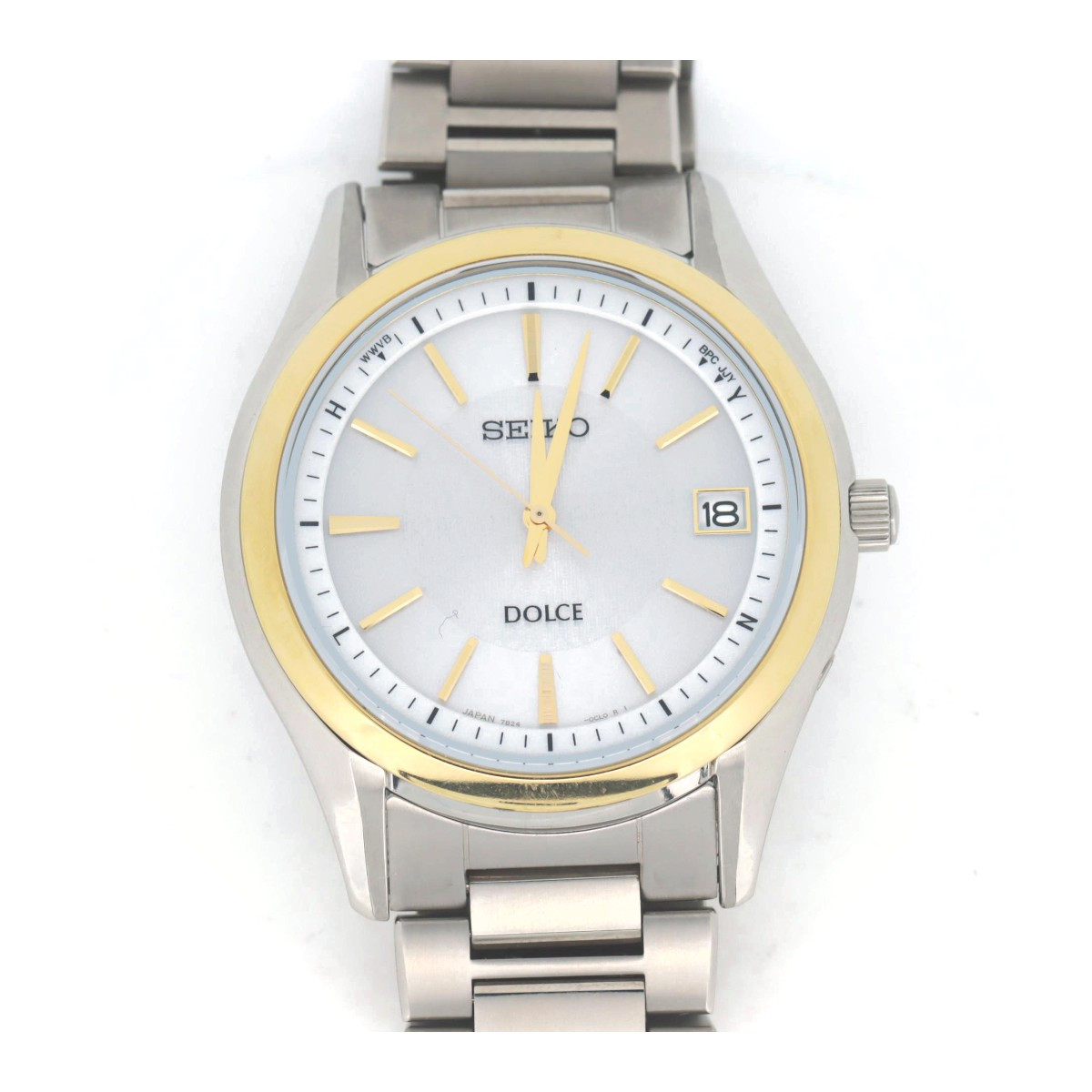 Seiko Dolce SADZ188 Men's Solar Watch, Titanium Case, 39mm, Used