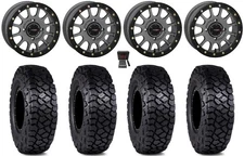 System 3 SB-5 15" Wheels Grey 32" Intersect Tires Polaris Sportsman / RZR /
