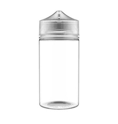 CHUBBY GORILLA BOTTLES 200ML V3 AUTHENTIC PET (10pack) CLEAR BOTTLE/CLEAR LID