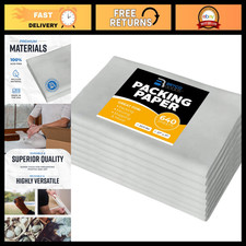 Packing Paper Sheets for Moving - 640 Sheets, 27"x17", 20lb Newsprint - USA Made
