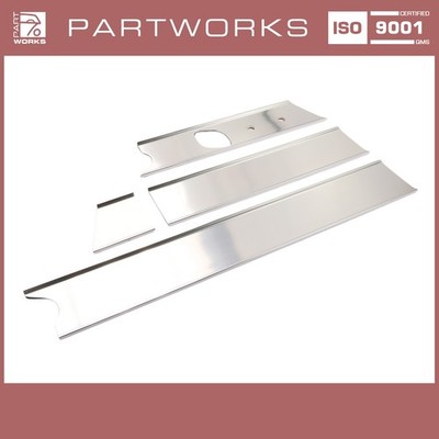 Zierleisten Armaturenbrett für PORSCHE 911 F Aluminium Blende SET V3