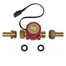 Water Flow Sensor Switch HT-30 AC 0-110V 0.2A G3/4 "-3/4" ThreadWater Flow Se