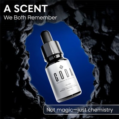 GODA For Him Pheromones Cologne for Men Infused with Real Pheromones 0.5oz/15ml