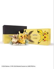 LLADRO Pokémon Pokemon Pikachu & Eevee Limited Edition 288 Pieces Unopened