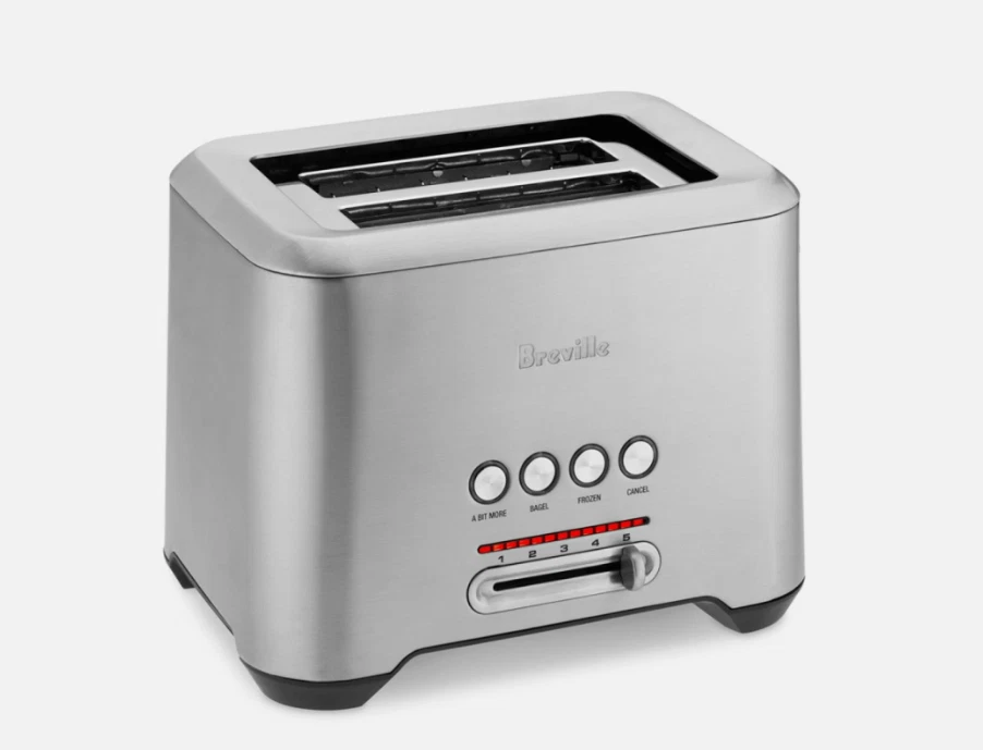 Tostadora Breville BTA720XL Bit More, 2 rebanadas, acero inoxidable cepillado, gratis EE. UU. Foto 4 de 4