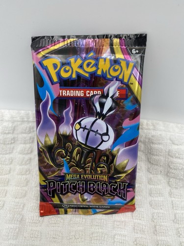 Pokémon Mega Evolution Pitch Black Booster Pack 10 Cards English Banette