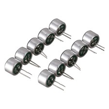 10 PCS 9.7mm x 7mm 2 Pin MIC Capsule Electret Condenser Miniphone