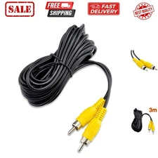 RCA Video Cable,Digital Audio Coaxial Cable with Male to Male Single Plug,A/V...