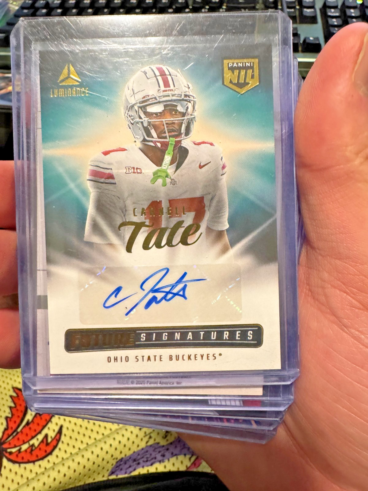 2025 Panini Luminance - Future Signatures Carnell Tate