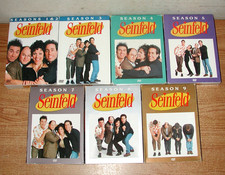 SEINFELD TV SERIES DVD BOX SET COMPLETE SEASONS 1-5 7-9 - 7 VOLUMES - 28 DISCS