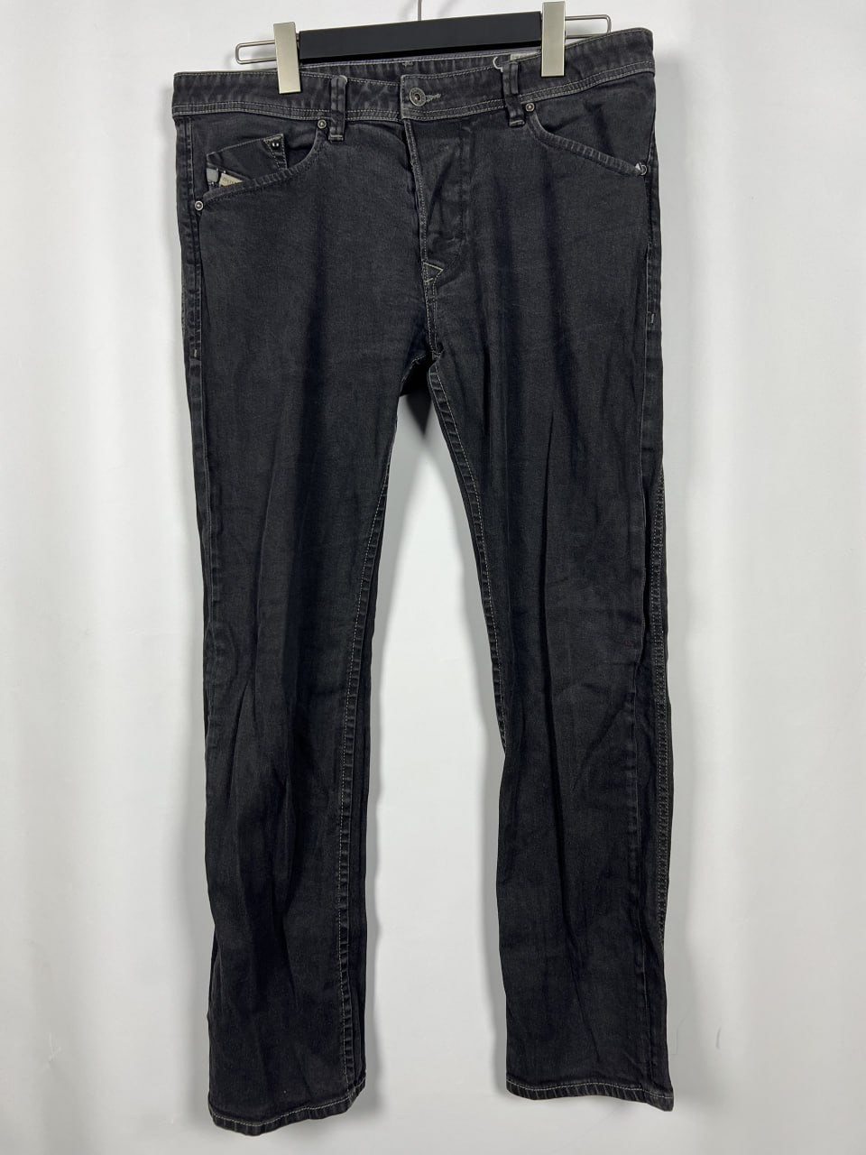 DIESEL DARRON Wash 0800W STRETCH REGULAR SLIM TAPERED Size W33 L32 Button Fly