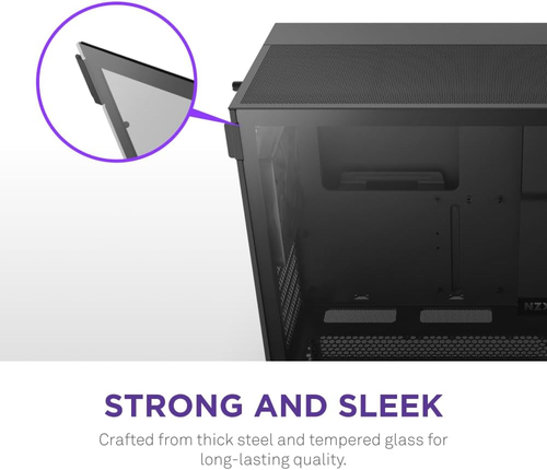 H5 Flow - Compact ATX Mid-Tower PC Gaming Case - High Airflow - 2 X 120Mm Fans I - Afbeelding 9 van 11