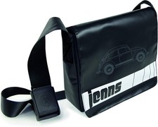 Collezione BRISA VW - VOLKSWAGEN Large 23 x 28 x 7 cm, Jeans Maggiolino/Nero 