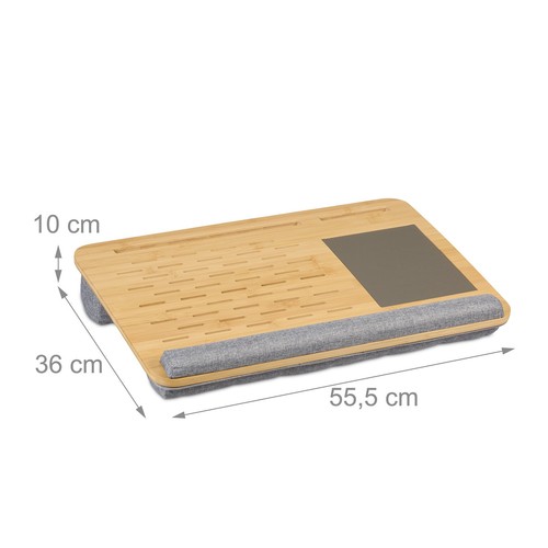 Laptopkissen Laptopunterlage Schoßtisch Laptopablage Betttisch Notebookkissen - Bild 4 von 8