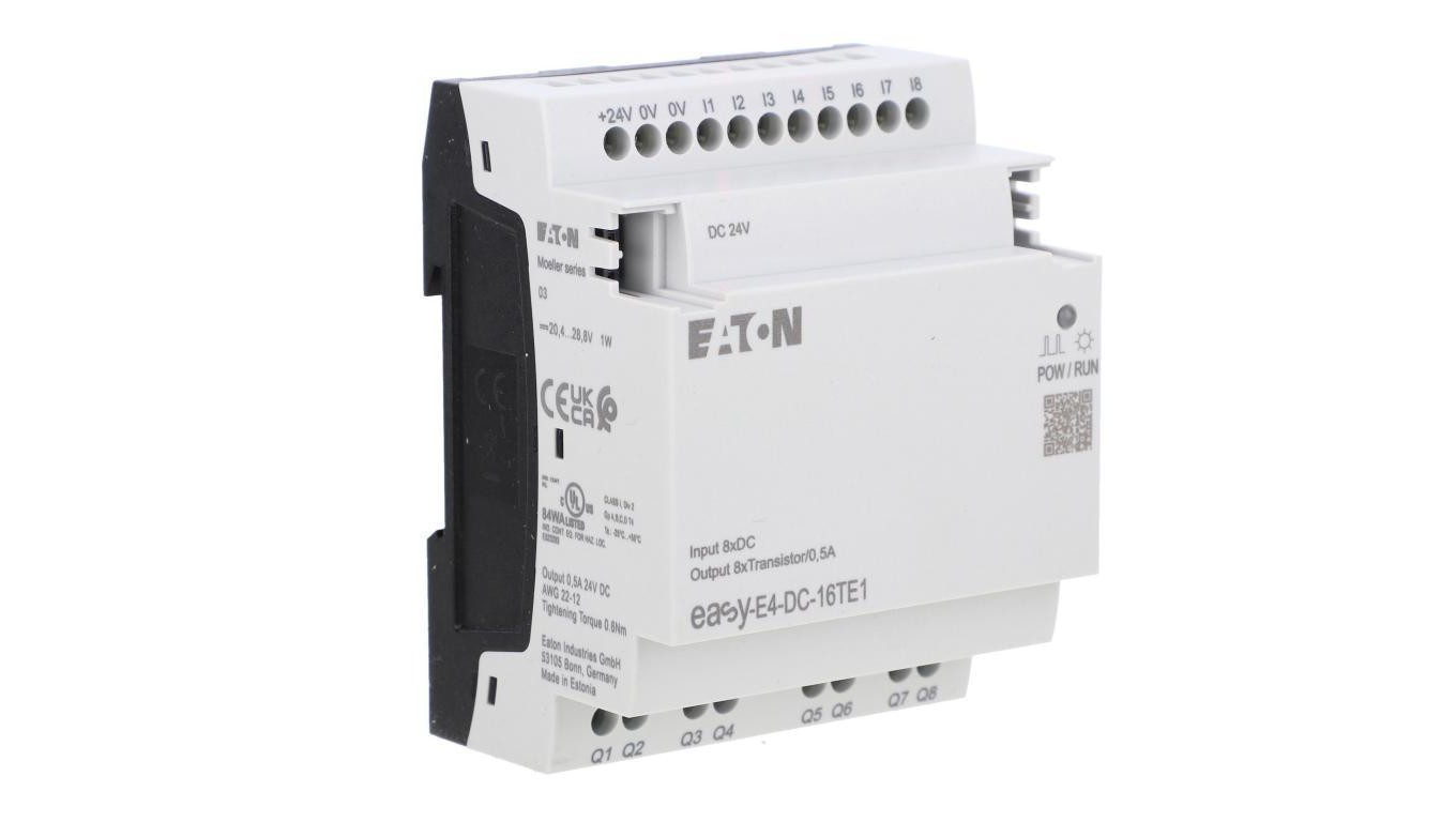 24VDC 8DI 8DO-T EasyE4 Input/Output Extension 197220
