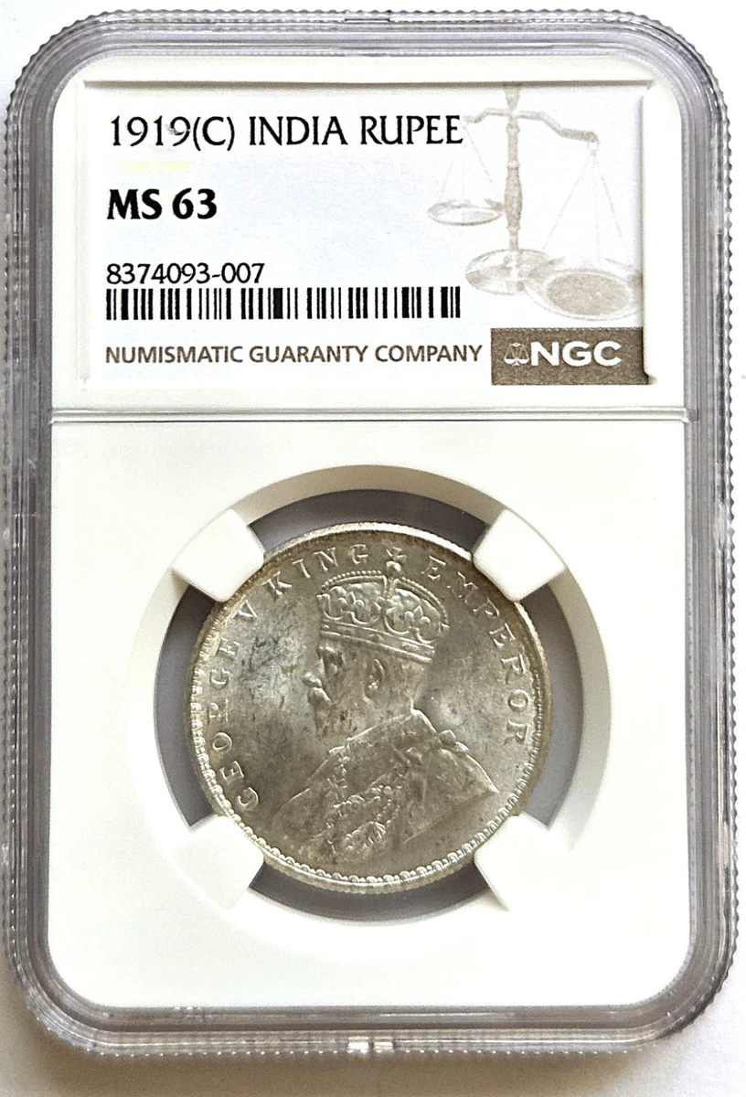 MS 63 Graded British Indian Coins for sale | eBay