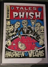 Phish Halloween '98 Sutton Poster, Mail Order Stubs, Phishbill