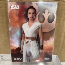 2025 Topps Chrome Star Wars - Rey #155