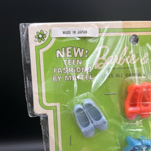 Vintage Mattel Barbie & Stacey Flats 'n Heels + Skipper & Skooter Shoes Pak NOS - Bild 2 von 24