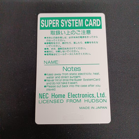 Used Arcade Card Pro CD-ROM2 System Card NEC PC Engine PCE-AC2