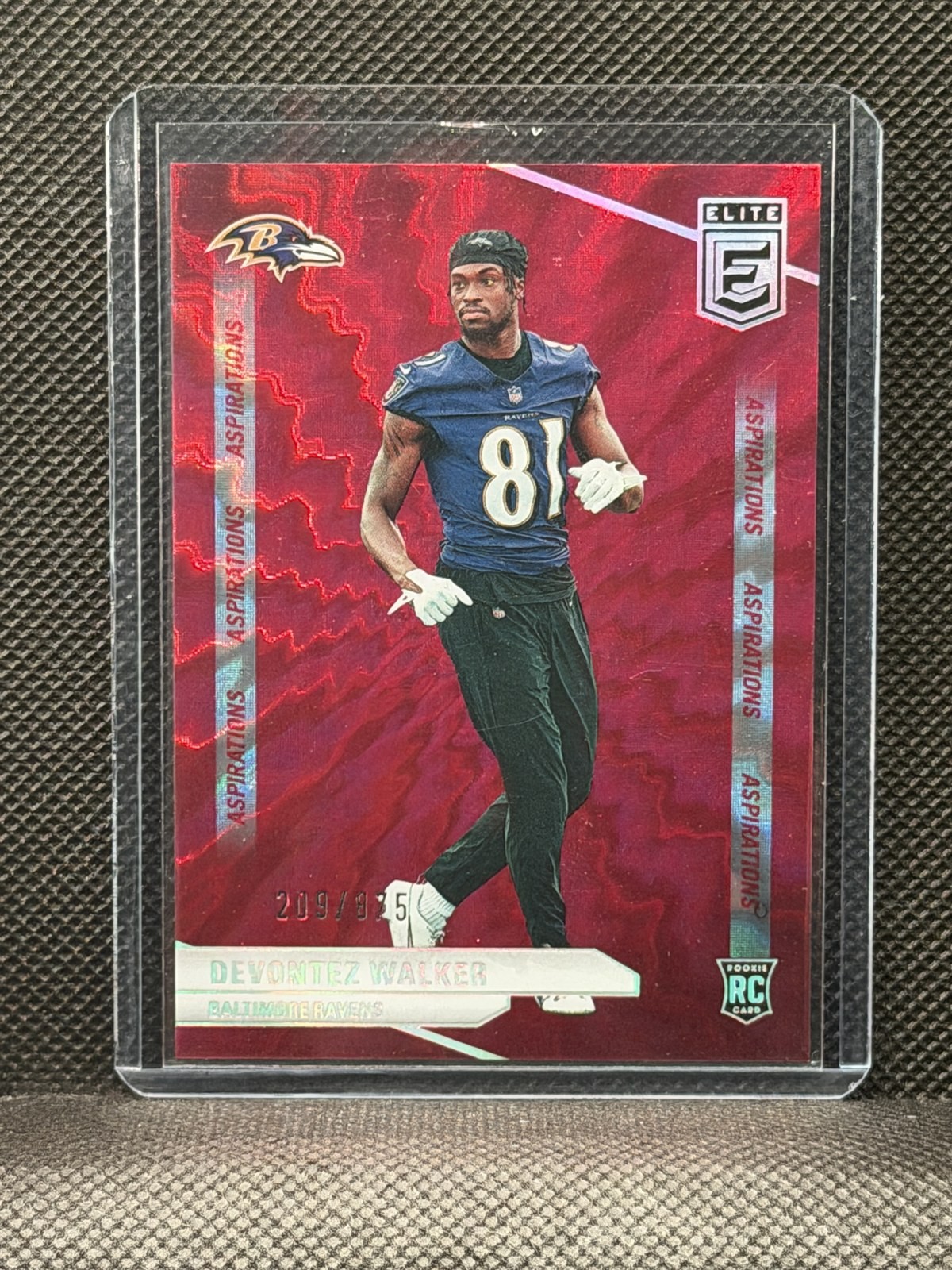 2024 Donruss Elite Football - Devontez Walker #123 Aspirations (RC) /925