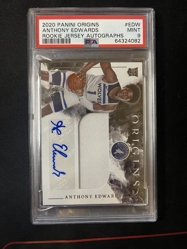 2020-21 Panini Origins Rookie Jersey Autographs Anthony Edwards #RJA-EDW /99 RPA